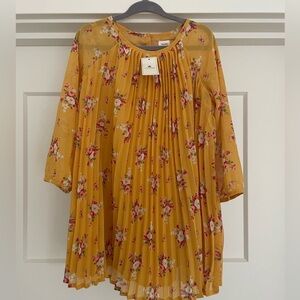 GAP baby gap pleated floral dress
